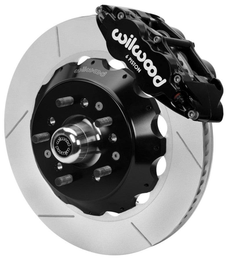 Wilwood 70-81 FBody/75-79 A&XBody FNSL6R Frt BBK 14in Rtr Blk Calipers Use w/ Pro Drop Spindle 140-15983 140-15983 User 1