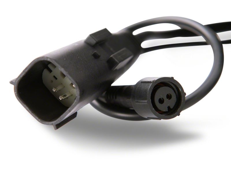 Raxiom 18-23 Jeep Wrangler JL Axial Series 9-In LED Headlights- Blk Housing (Clear Lens) J164371 J164371 Photo - Close Up