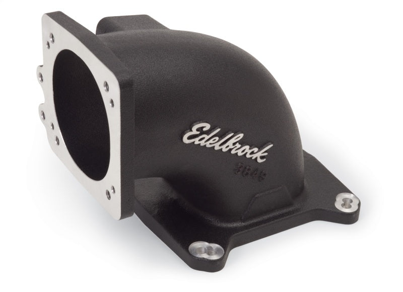 Edelbrock High Flow Intake Elbow, 95mm Throttle Body To Square-bore Flange 38493 Photo - Primary