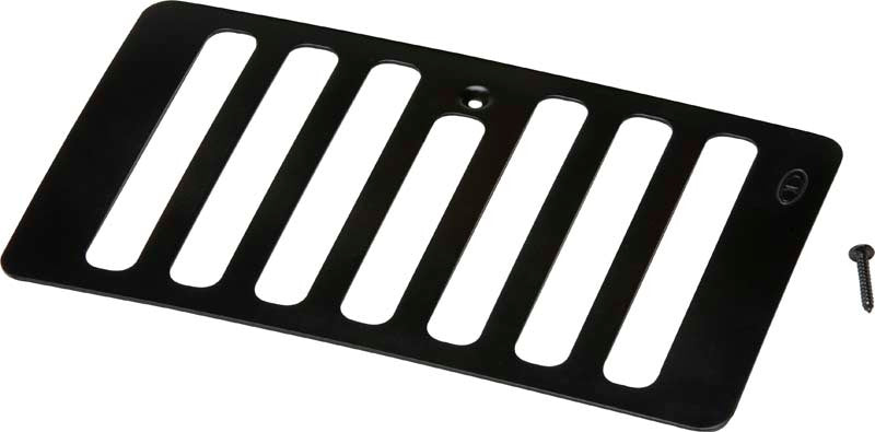 Kentrol 98-06 Jeep Wrangler TJ Hood Vent - Powdercoat Black 50500 50500 Photo - Primary