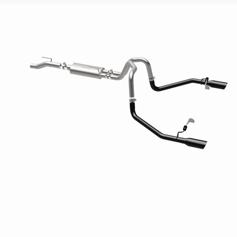 Magnaflow 21 Ford F-150 Street Series Cat-Back Performance Exhaust System- Dual-Split Rear Exit 19562 19562 360 Degree Image Set