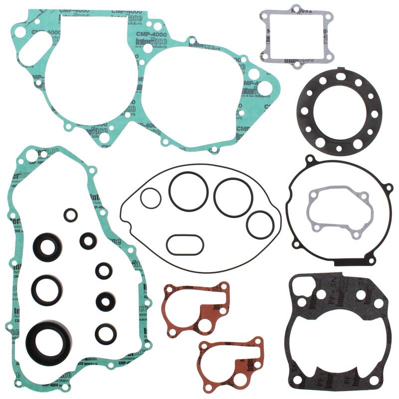 Vertex Pistons Vertex Gaskets 92-01 Honda CR250R Complete Gasket Kit w/ Oil Seals 811259 811259 Photo - Primary