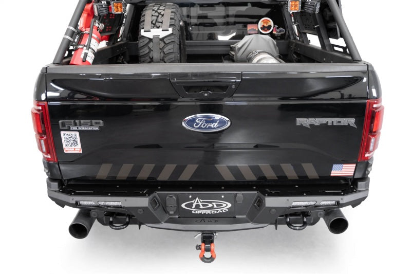 Addictive Desert Designs ADD 17-20 Ford F-150 Raptor Phantom Rear Bumper R110191190103 R110191190103 Photo - Mounted