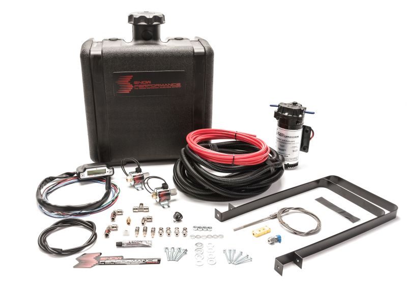 Snow Performance Stg 3 Boost Cooler Water Injection Kit Pusher (Hi-Temp Tubing and Quick-Fittings) SNO-560 SNO-560 Photo - Primary