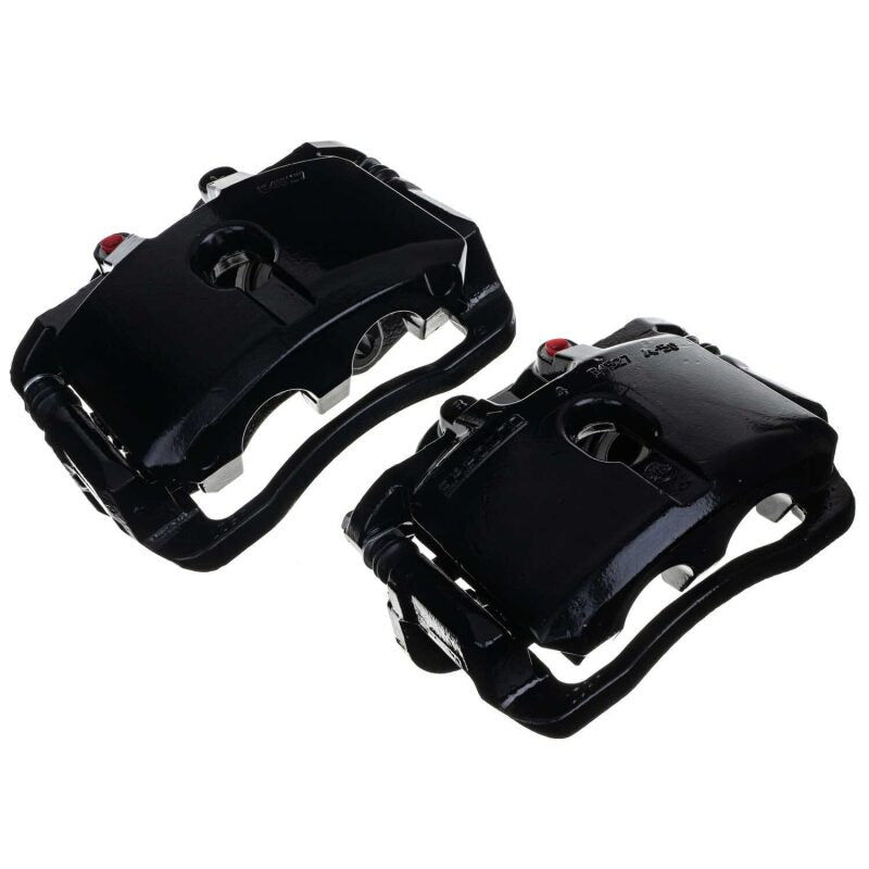 PowerStop Power Stop 03-06 Cadillac Escalade Rear Black Caliper - Pair w/Bracket S4940BLK S4940BLK Photo - out of package