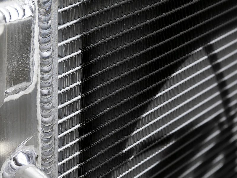 aFe BladeRunner Street Series Tube & Fin Aluminum Radiator 07-18 Jeep Wrangler (JK) V6-3.6L/3.8L 46-52001 46-52001 Photo - Unmounted