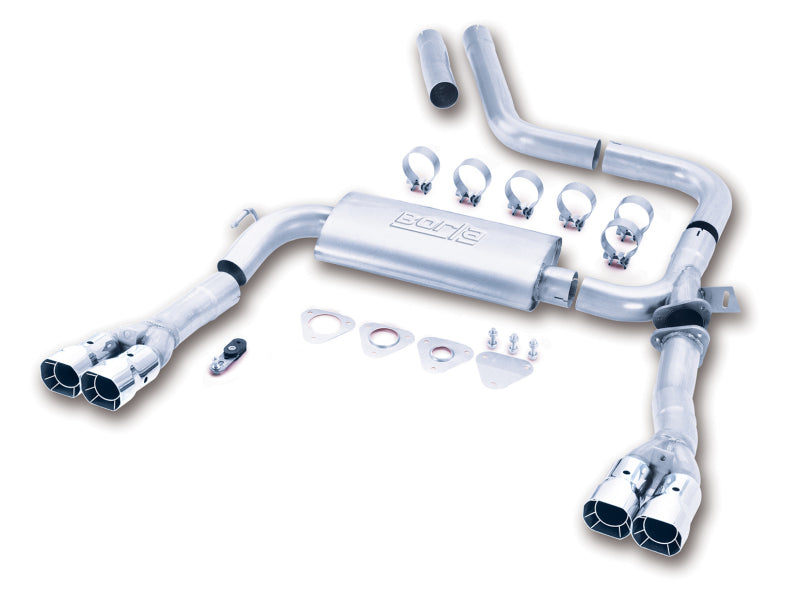 Borla 98-01 CAMARO/TRANS AM 5.7L V8 AT/MT Catback Exhaust Quad Tips 14780 14780 Photo - Primary