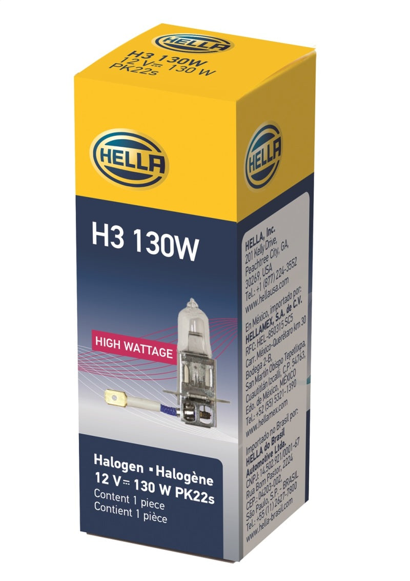 Hella 130W High Wattage Bulb, 12V H3 130W Photo - in package