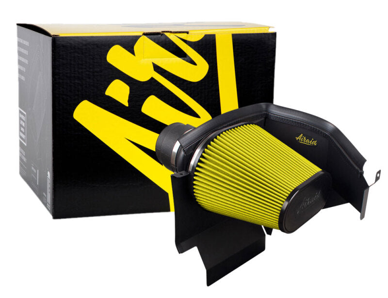 Airaid 11-22 Dodge Challenger/Charger / Chrysler 300 3.6L V6 Intake Kit w/ Yellow Filter 355-210 355-210 Photo - out of package