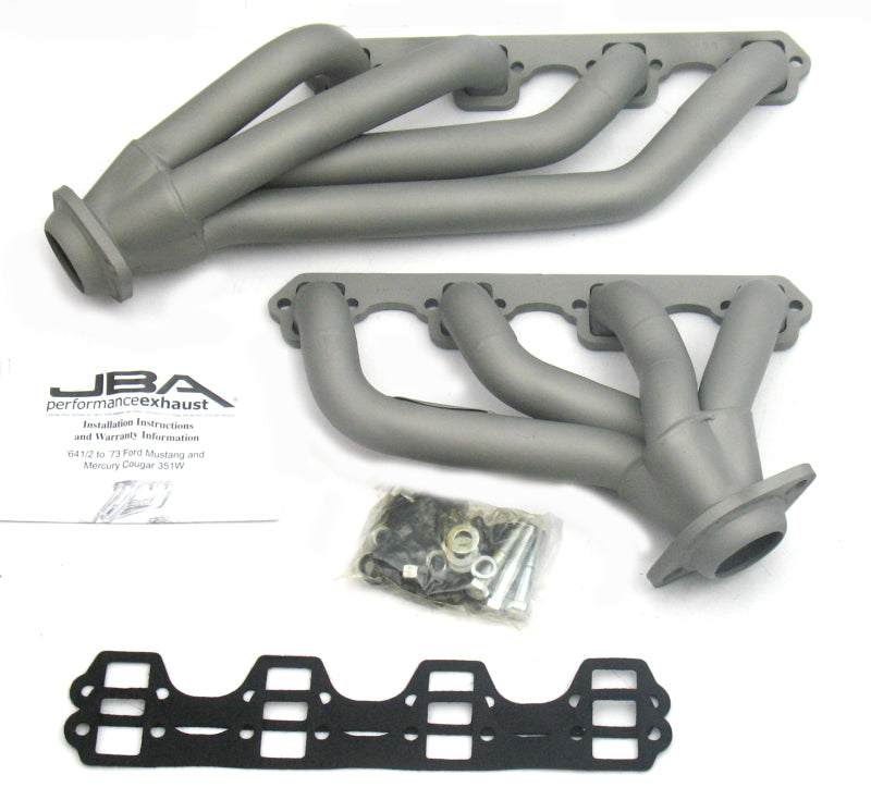 JBA 65-73 Ford Mustang 351W SBF 1-5/8in Primary Ti Ctd Mid Length Header 1653SJT 1653SJT Photo - Primary