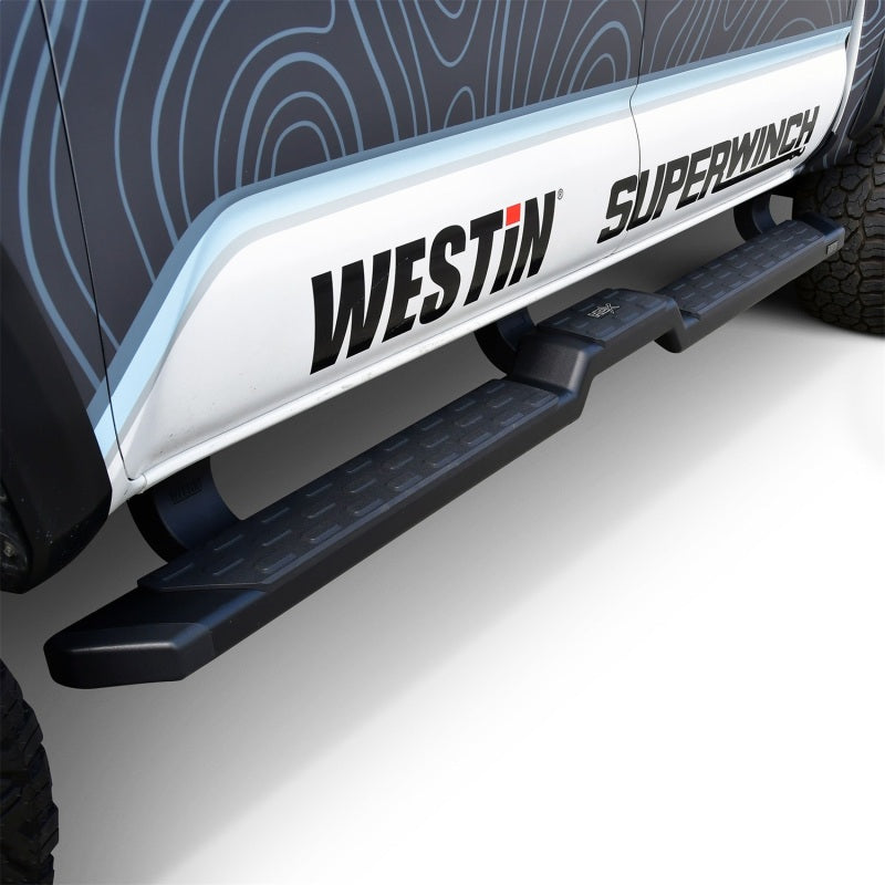 Westin 05-23 Toyota Tacoma DC HDX Running Boards - Tex. Blk 55-32775 55-32775 Photo - Mounted