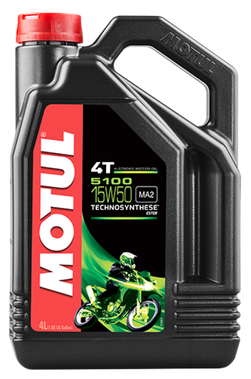 Motul 4L 5100 4-Stroke Engine Oil 15W50 4T 104083 104083 User 1