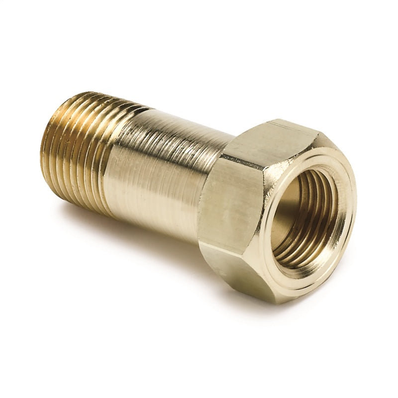 Autometer Fitting, Adapter, 3/8" Npt Male Extension Brass For Mech. Temp. Gauge 2271 Photo - Primary