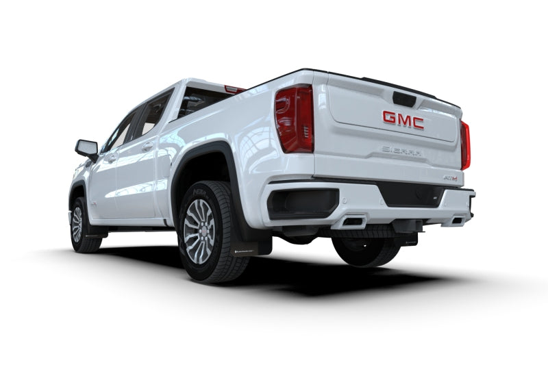 Rally Armor 19-24 GMC Sierra 1500 AT4 Black UR Mud Flap w/ Red Logo MF100-UR-BLK-RD MF100-UR-BLK-RD User 1