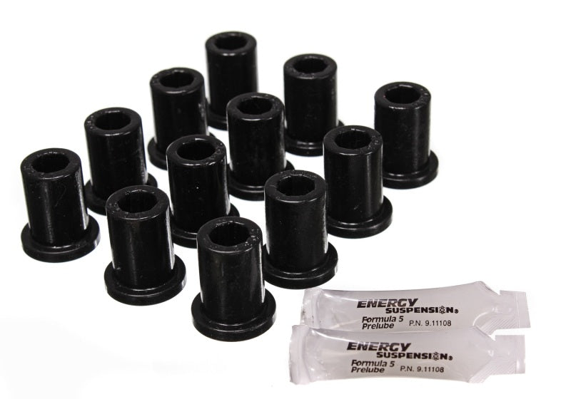 Energy Suspension Leaf Spring Bushing Set Black Toyota Land Cruiser All 1969-1980 8.2105G Photo - Primary