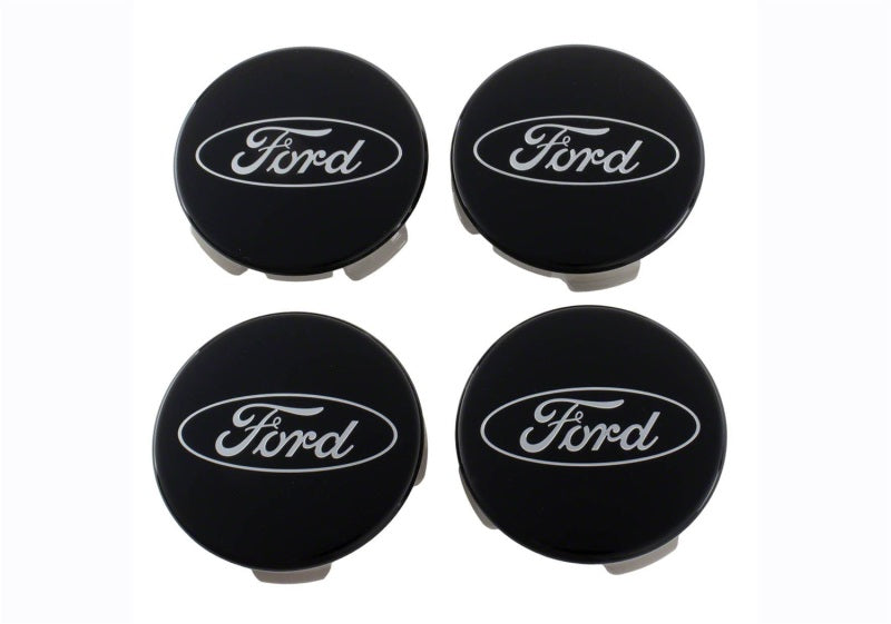 Ford Racing Ford Truck/SUV Black And Chrome Wheel Center Cap Kit M-1096K-BCT M-1096K-BCT Photo - Primary