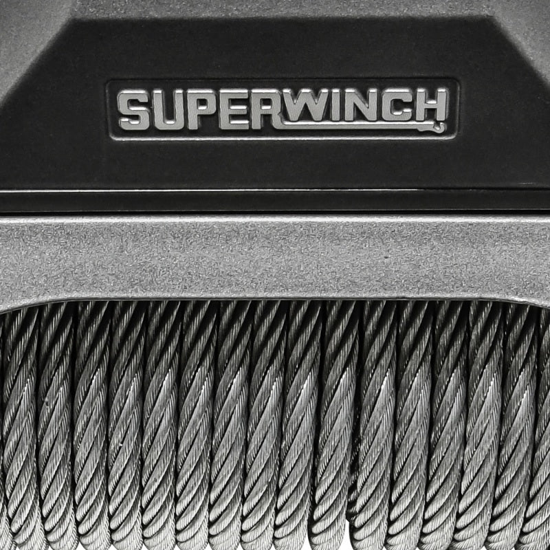 Superwinch 12000 LBS 12 VDC 3/8in x 85ft Wire Rope SX 12000 Winch - Graphite 1712200 1712200 Photo - Unmounted