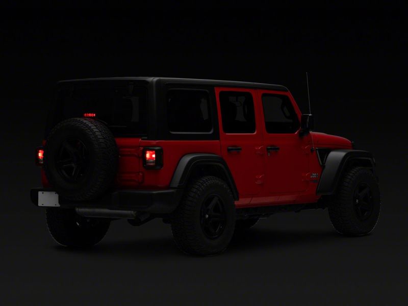 Raxiom 18-23 Jeep Wrangler JL Axial Series LED Third Brake Light- Red J142672-JL J142672-JL Photo - Close Up