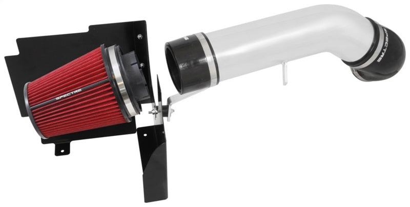 Spectre 99-07 GM Truck V8-4.8/5.3/6.0L F/I Air Intake Kit - Clear Anodized w/Red Filter 9900 9900 Photo - Primary