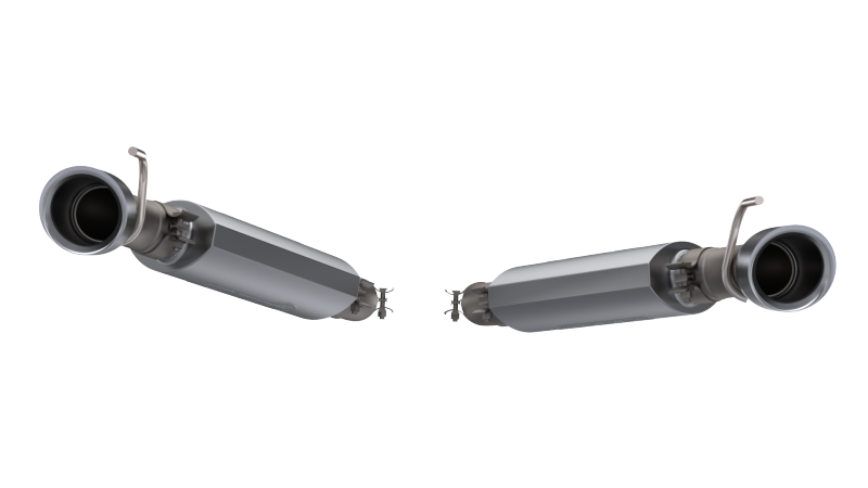 QTP 16-18 Chevrolet Camaro SS 6.2L 304SS AR3 Axle Back Exhaust w/4.5in Dual Tips 600116 600116 Photo - Primary