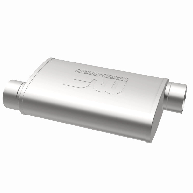 Magnaflow Muffler Mag 3in 409SS 14X4X9 3 O/O 11239 11239 360 Degree Image Set