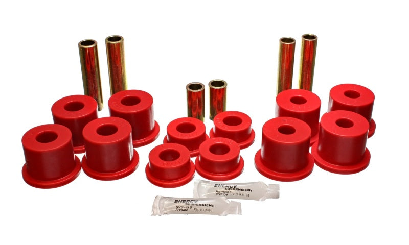 Energy Suspension Leaf Spring Bushing Set Red Ford F Super Duty All 1988-1997 4.2142R Photo - Primary