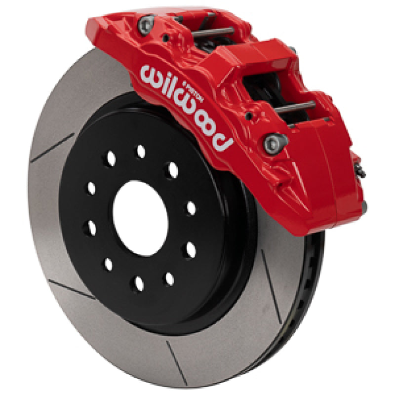 Wilwood 07-18 Jeep Wrangler (JK) Aero6-DM Front Brake Kit - Slotted - Red 140-17274-R 140-17274-R User 1