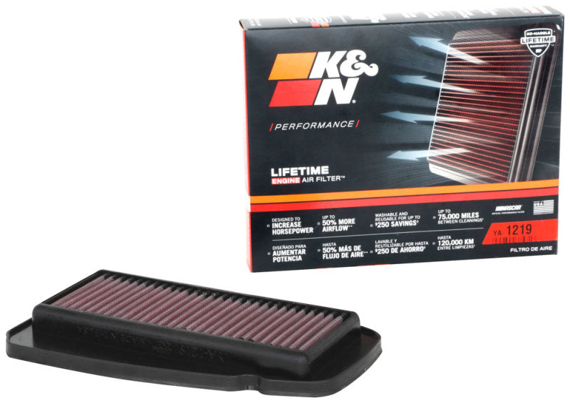 K&N Engineering K&N Yamaha YZF R125 2019 Replacement Air Filter YA-1219 YA-1219 Photo - out of package