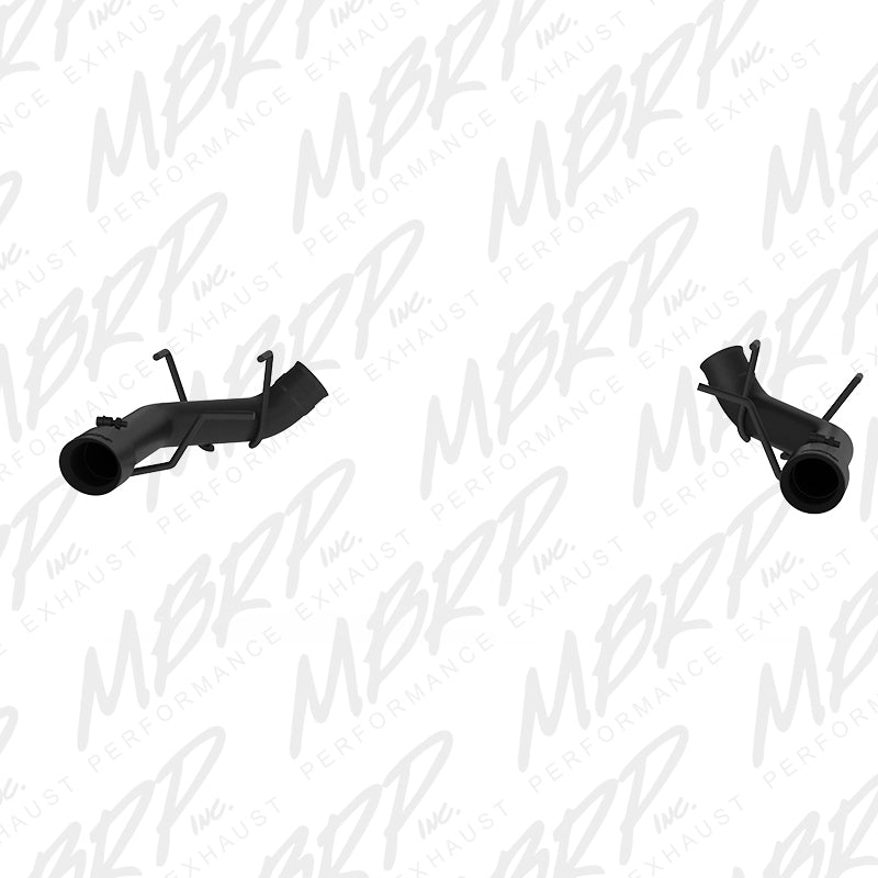 MBRP 2011-2014 Ford Mustang GT 3in Dual Axle Back Muffler Delete - Black S7203BLK Photo - Primary