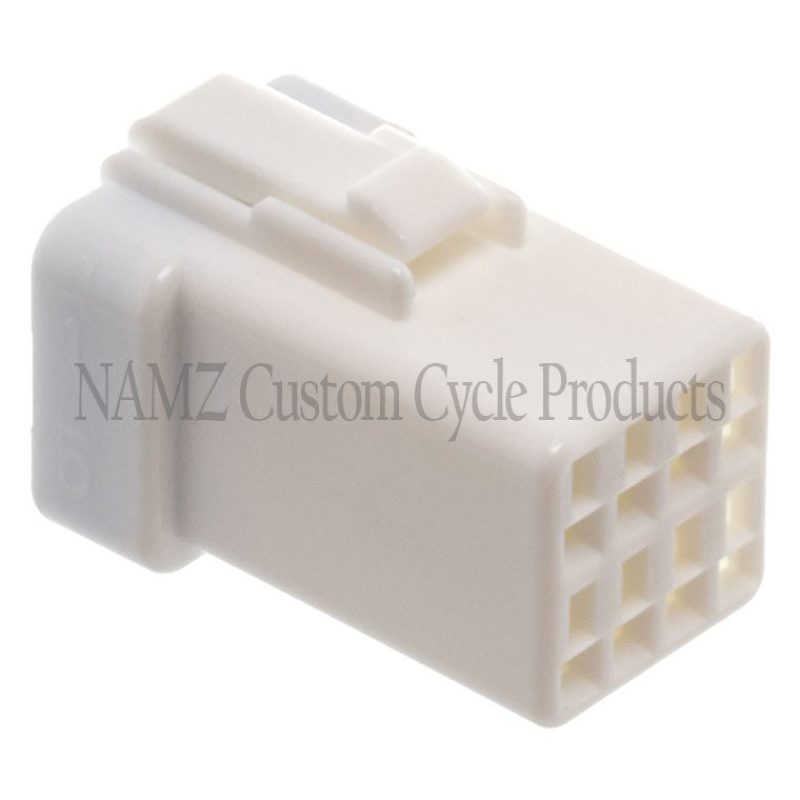 NAMZ JST 8-Position Female Connector Receptacle w/Wire Seal NJST-08R NJST-08R Photo - Primary