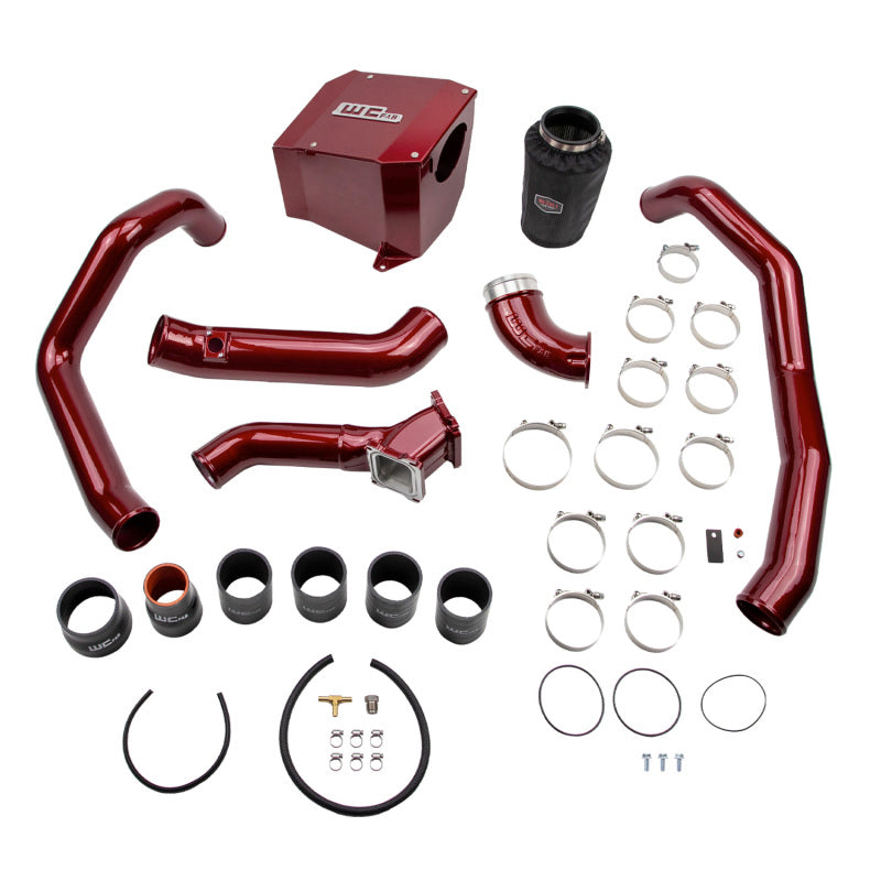 Wehrli 01-04 Duramax LB7 Stage 2 High Flow Bundle Intake Bundle Kit - WCFab Red WCF100435-RED WCF100435-RED Photo - Primary