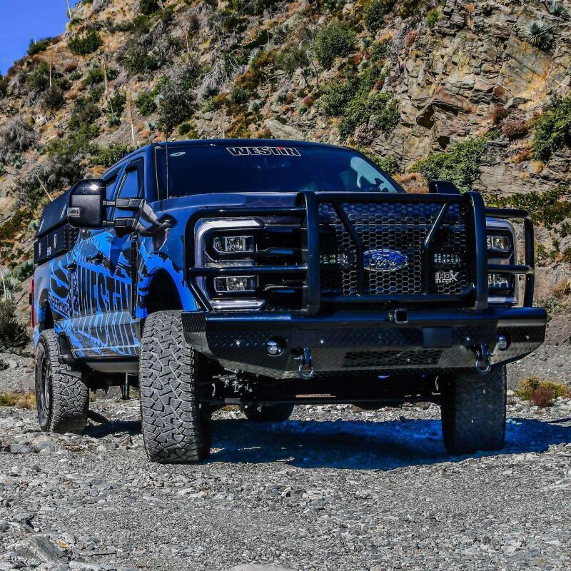 Westin 2023+ Ford F250/F350 HDX Bandit Front Bumper - Textured Black 58-311205 58-311205 Photo - Mounted