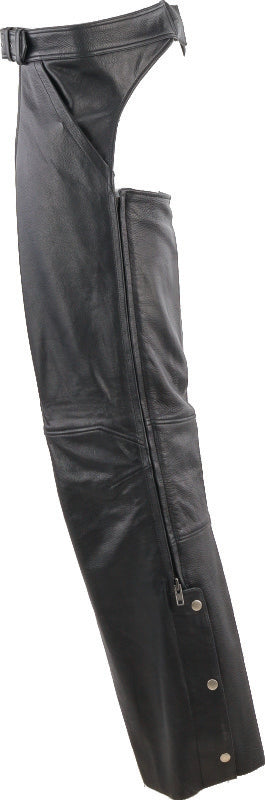 Kuryakyn Leather By River Road Plains Leather Chaps Black - Large 094420 094420 User 1