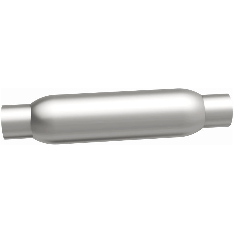 MagnaFlow 3.5" Round Center/Center Glasspack Performance Muffler 18115 Photo - out of package