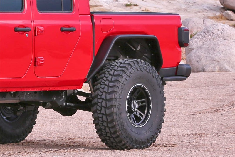 Fabtech 2020 Jeep Gladiator 4WD Rear Steel Tube Fenders FTS24248 FTS24248 Photo - Mounted