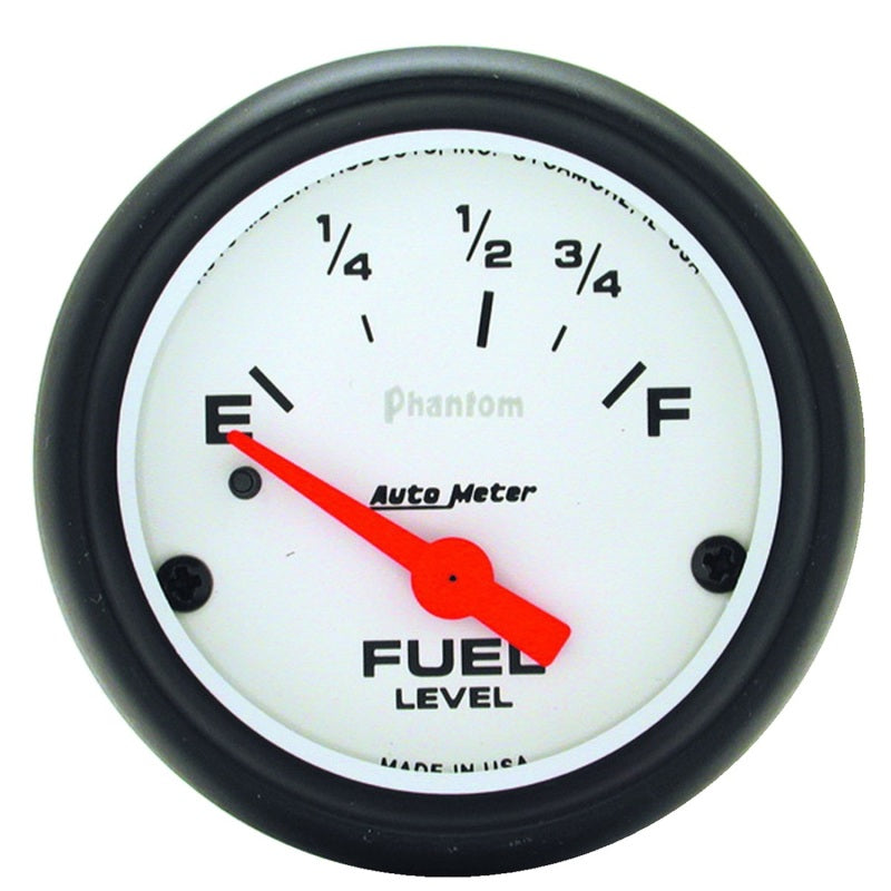 Autometer 2-5/8" Fuel Level, 0-90 ?, Air-Core, Sse, Phantom 5814 Photo - Primary