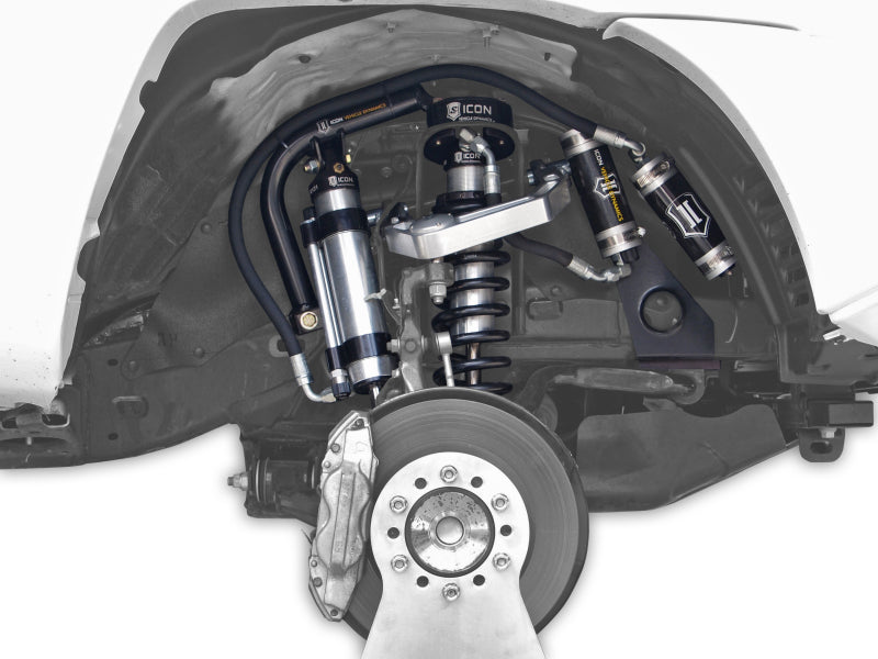 ICON 2007+ Toyota FJ / 2003+ Toyota 4Runner/05-Up Tacoma S2 Shock Hoop Kit 56102 56102 Photo - Mounted