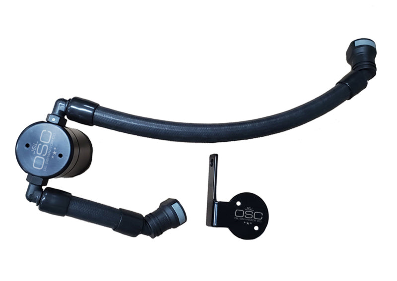 J&L 2020-2021 Ford Mustang GT500 Passenger Side Oil Separator 3.0 - Black Anodized 3054P-B 3054P-B Photo - Primary