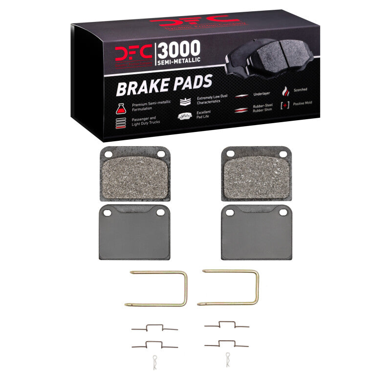 DFC DFC 3000 Semi-Met Brake Pads Brakes, Rotors & Pads Brake Pads - OE main image
