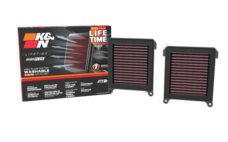 K&N Engineering K&N 2024+ Honda CRF1100L Africa Twin High-Flow Air Filter HA-1120 HA-1120 Photo - out of package