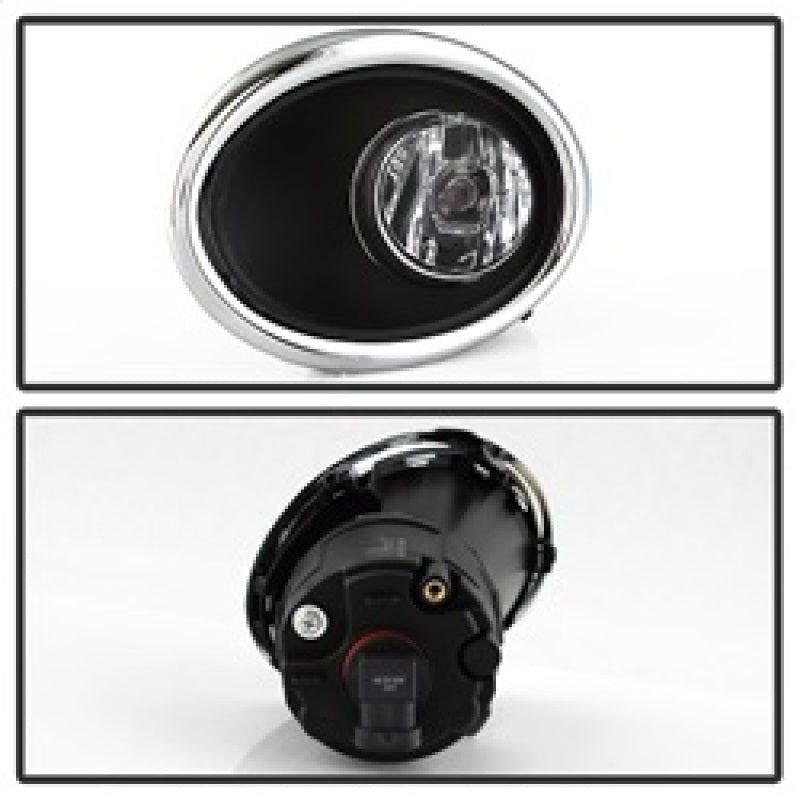 Spyder 17-18 Nissan Rogue (Sport Models ONLY) OEM Fog Lights w/Switch - Clear (FL-NR2017-SP-C) 5084934 5084934 Photo - Unmounted