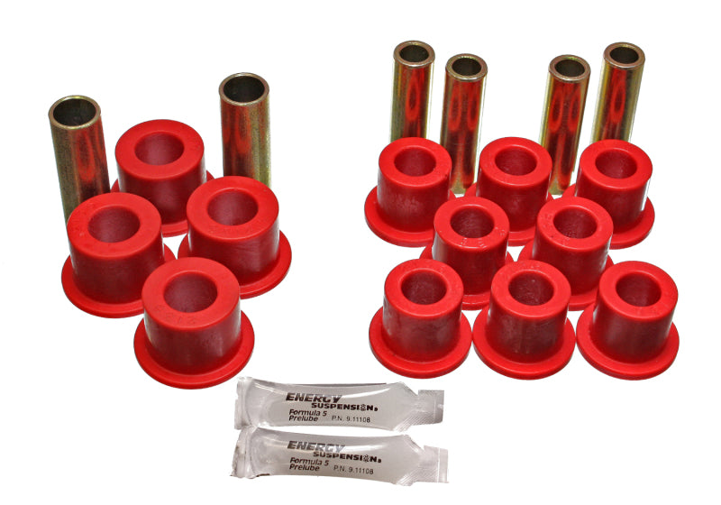 Energy Suspension Leaf Spring Bushing Set Red Nissan D21 Se 1986-1994 7.2102R Photo - Primary