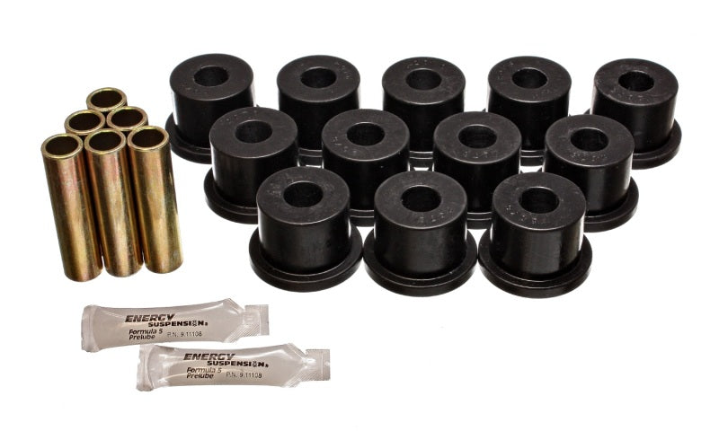 Energy Suspension Leaf Spring Bushing Set Black Chevrolet K30 Pickup All 1973-1974 3.2120G Photo - Primary