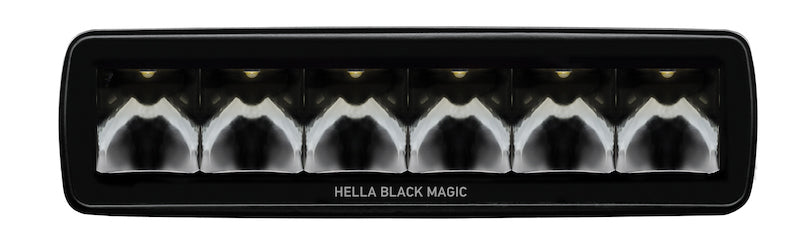 Hella Universal Black Magic 6 L.E.D. Mini Light Bar - Spot Beam 358176211 358176211 Photo - Close Up