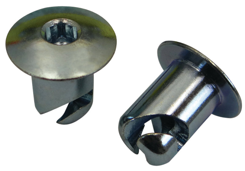 Moroso Quick Fastener - Oval Head - 7/16in x .450in - Steel - 10 Pack 71275 71275 Photo - Primary