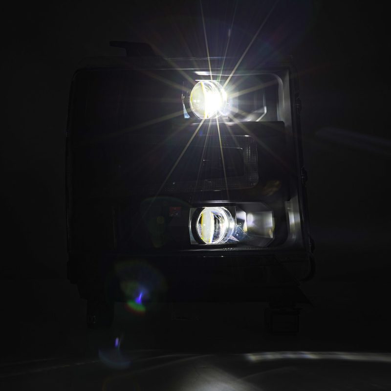AlphaRex 16-18 Chevy 1500HD LUXX LED Proj Headlights BK w/Seq Actvn Light / SeqSig (Req PN 810023) 880234 880234 User 5