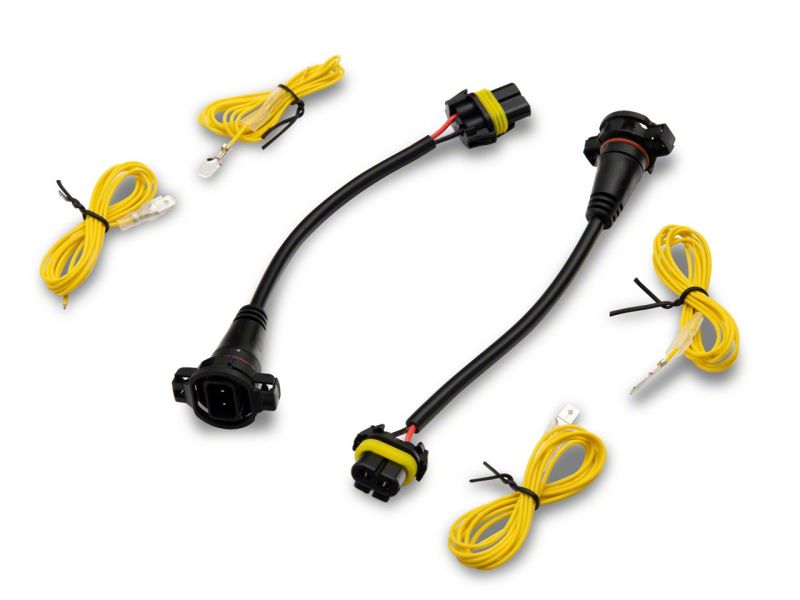 Raxiom 07-18 Jeep Wrangler JK Axial Series 4-In LED Fog Lights w/ Halo J142666 J142666 Photo - Close Up