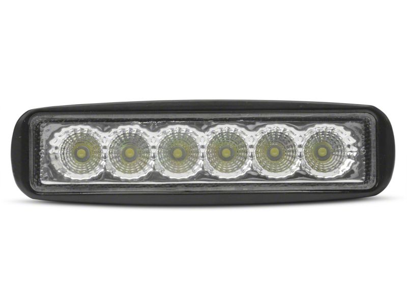 Raxiom 6-In Slim 6-LED Off-Road Light Flood Beam Universal (Some Adaptation May Be Required) J108313 J108313 Photo - Close Up