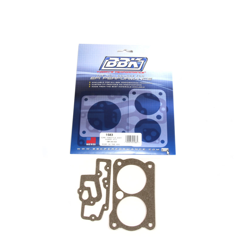 BBK Performance Throttle Body Gaskets GM Twin 52mm For #1534-1537-1540-1543 1583 Photo - Primary