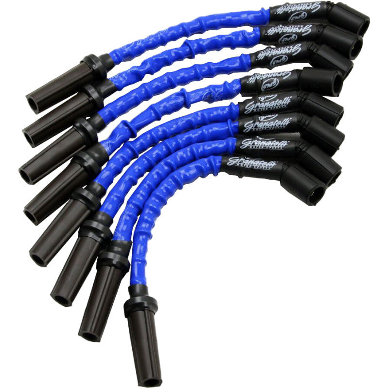 Granatelli Motor Sports Granatelli 14-23 GM LT1 6.2L Hi-Perf Coil-Near-Plug Ignition Wire Connector Kit w/Blue Jacket 28-1545HTBL 28-1545HTBL Photo - Primary